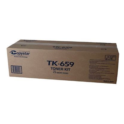 Picture of Kyocera Mita 1T02FB0CS0 (TK-659) Black Toner Cartridge (47000 Yield)