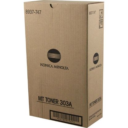Picture of Konica Minolta 8937-747 (Type 303A) Black Toner Cartridge (28000 Yield)
