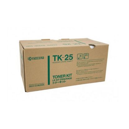 Picture of Kyocera Mita 1T02B80US0 (TK-25, 87800708) Black Toner Cartridge (5000 Yield)