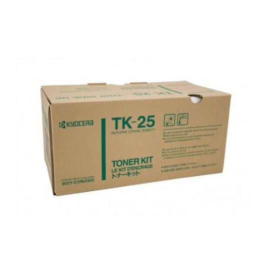 Picture of Kyocera Mita 1T02B80US0 (TK-25, 87800708) Black Toner Cartridge (5000 Yield)