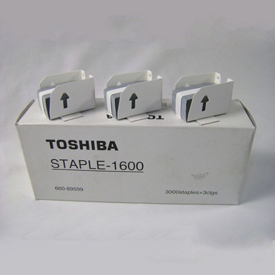 Picture of Toshiba STAPLE1600 Staple Cartridge (3,000 Yield X 3 Cartridges)