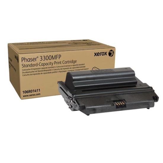 Picture of Xerox 106R01411 Black Toner Cartridge (4000 Yield)
