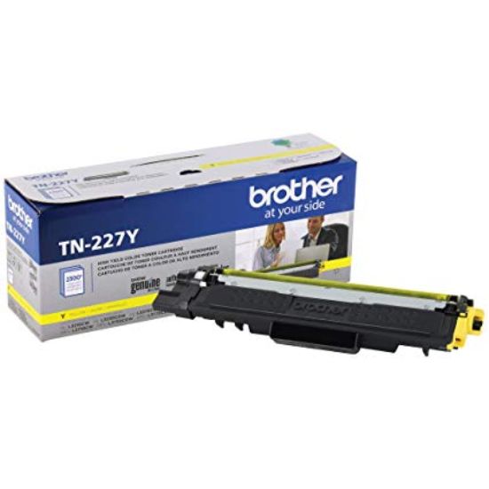 Picture of Brother TN-227Y High Yield Yellow Toner Cartridge (2300 Yield)