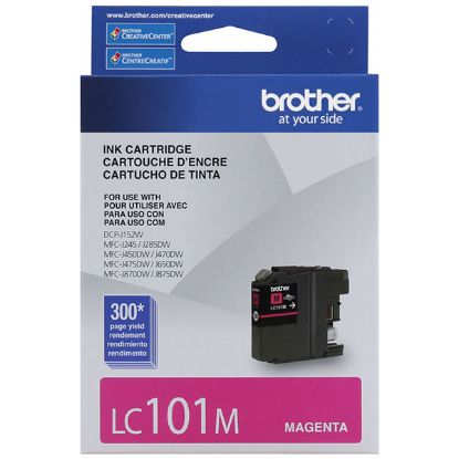 Picture of Brother LC101M Super High Yield Magenta Inkjet Cartridge (600 Yield)