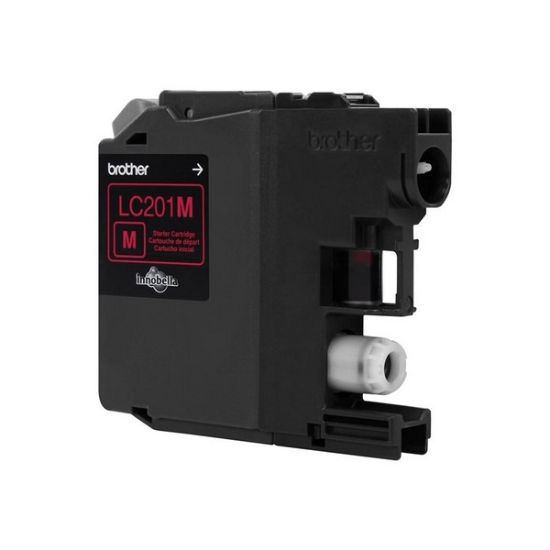Picture of Brother LC201M Magenta Ink Cartridge (260 Yield)