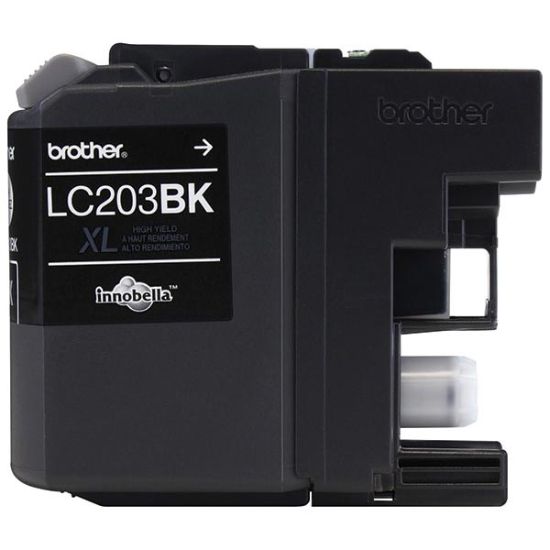Picture of Brother LC203Bk High Yield Black Ink Cartridge (550 Yield)