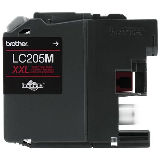 Picture of Brother LC205M Super High Yield Magenta Inkjet Cartridge (1200 Yield)