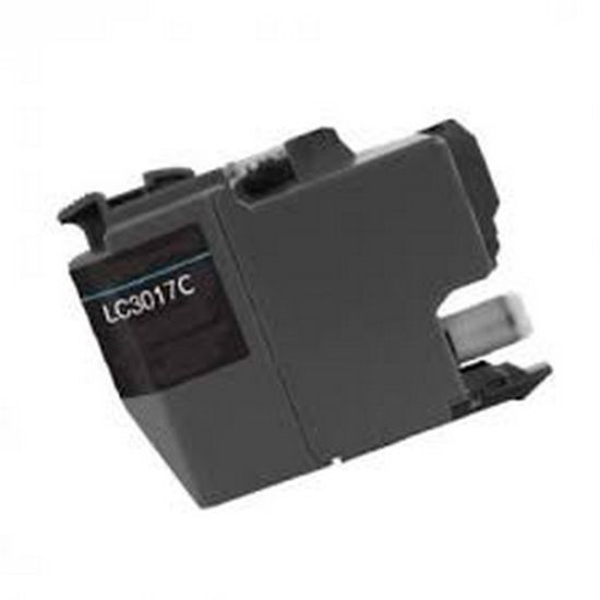 Picture of Brother LC3017C High Yield Cyan Ink Cartridge (550 Yield)