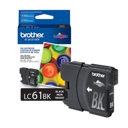 Picture of Brother LC61BK Black Ink Cartridge (450 Yield)