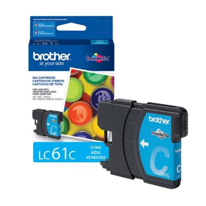 Picture of Brother LC61C Cyan Ink Cartridge (325 Yield)