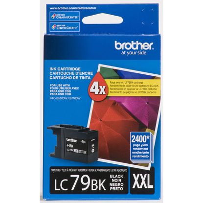 Picture of Brother LC79BK Extra High Yield Black Ink Cartridge (2400 Yield)