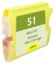 Picture of Compatible LC51Y Yellow Inkjet Cartridge (400 Yield)