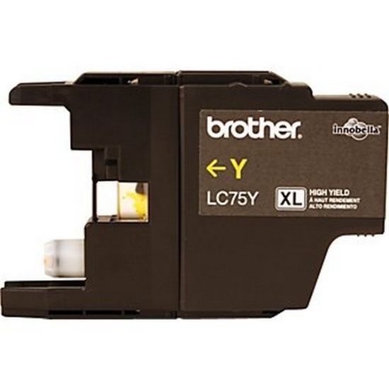 Picture of Remanufactured LC75Y High Yield Yellow Inkjet Cartridge (600 Yield)
