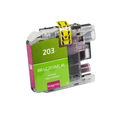 Picture of Compatible LC203M High Yield Magenta Inkjet Cartridge (550 Yield)