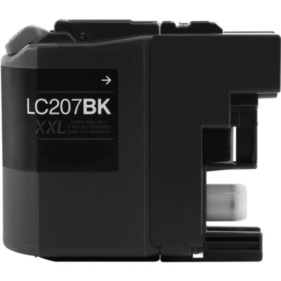Picture of Compatible LC207BK Super High Yield Black Ink Cartridge (1200 Yield) with No Box