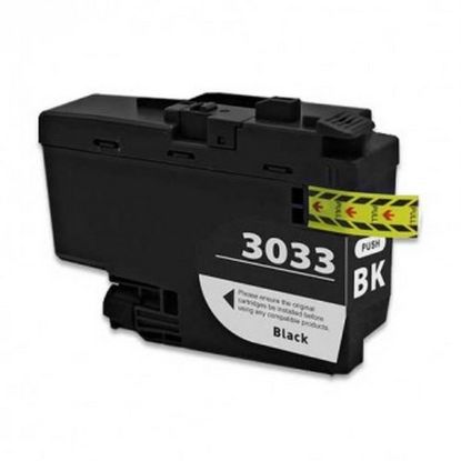 Picture of Compatible LC3033Bk Super High Yield Black Inkjet Cartridge (3000 Yield) with No Box