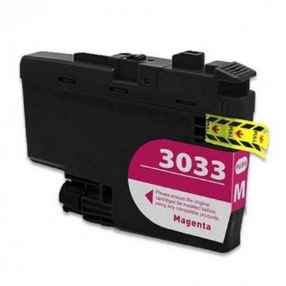 Picture of Compatible LC3033M Super High Yield Magenta Inkjet Cartridge (1500 Yield) with No Box