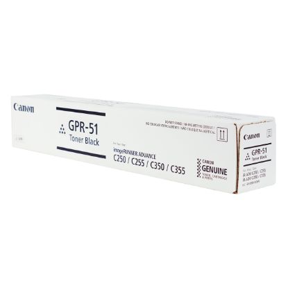 Picture of Canon 8516B003AA (GPR-51BK) Black Toner Cartridge (19000 Yield)