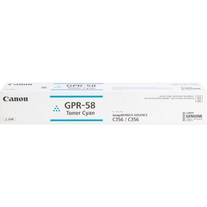 Picture of Canon 2183C003 (GPR-58C) Cyan Toner Cartridge (18000 Yield)