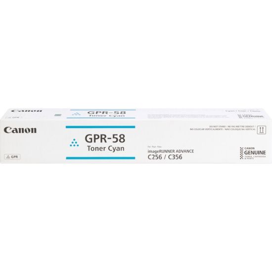 Picture of Canon 2183C003 (GPR-58C) Cyan Toner Cartridge (18000 Yield)