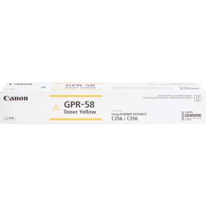 Picture of Canon 2185C003 (GPR-58Y) Yellow Toner Cartridge (18000 Yield)
