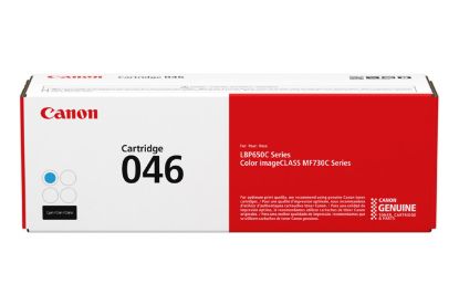 Picture of Canon 1249C001 (Canon 046C) High Yield Cyan Toner Cartridge (2300 Yield)