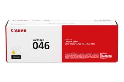 Picture of Canon 1247C001 (Canon 046Y) High Yield Yellow Toner Cartridge (2300 Yield)