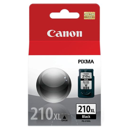 Picture of Canon 2973B001 (PG-210XL) High Yield Black Ink Cartridge (400 Yield)
