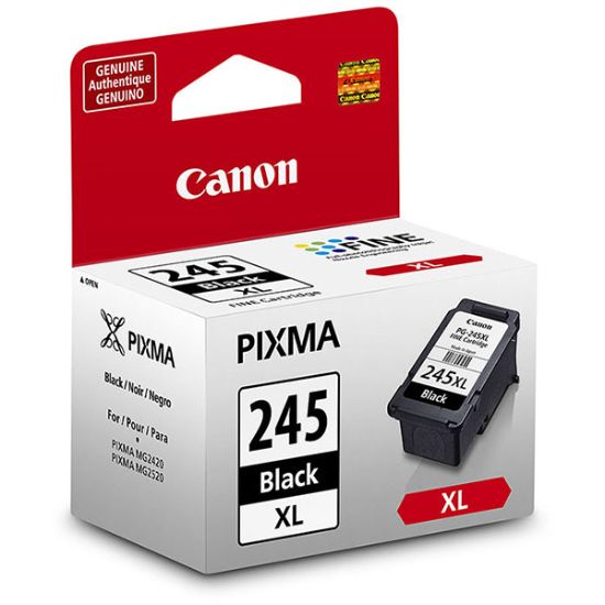 Picture of Canon 8278B001 (PG-245XL) High Yield Black Ink Cartridge (300 Yield)
