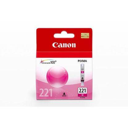 Picture of Canon 2948B001 (CLI-221M) Magenta Ink Cartridge (420 Yield)