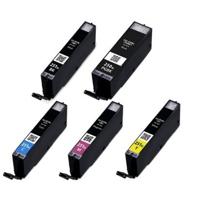 Picture of Remanufactured 6448B001 (CLI-251XLBK) High Yield Black Ink Cartridge (4425 Yield) (No Box)