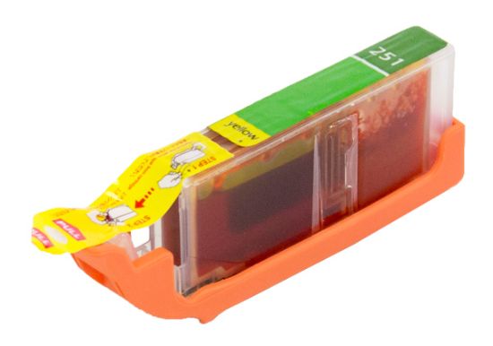 Picture of Remanufactured 6516B001 (CLI-251Y) High Yield Yellow Inkjet Cartridge (400 Yield)