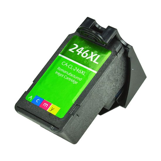 Picture of Remanufactured 8280B001 (CL-246XL) High Yield Color Ink Cartridge (300 Yield)