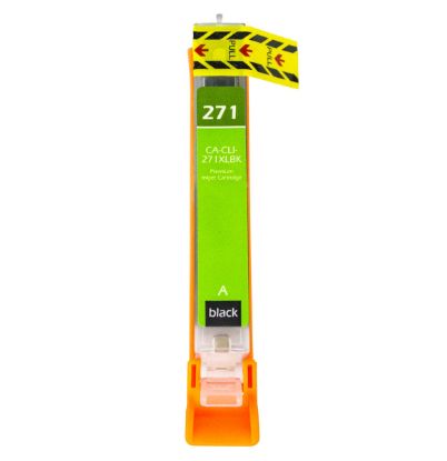 Picture of Remanufactured 0336C001AA (CLI-271XLBK) High Yield Black Ink Cartridge (300 Yield)
