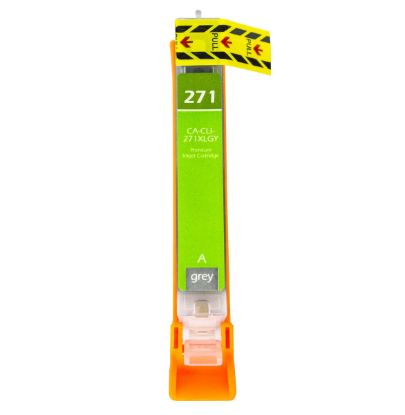 Picture of Remanufactured 0340C001 (CLI-271XLGY) High Yield Gray Ink Cartridge (300 Yield)