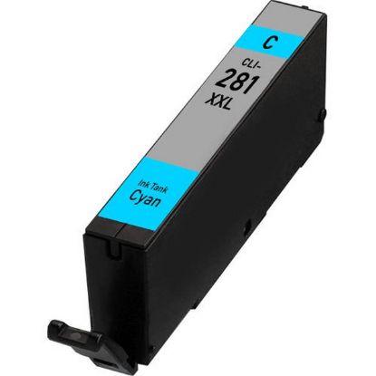 Picture of Remanufactured 1980C001 (CLI-281XXLC) Super High Yield Cyan Ink Tank (820 Yield) (No Box)