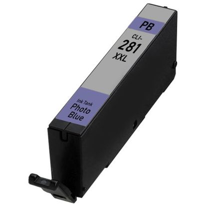 Picture of Remanufactured 1984C001 (CLI-281XXLPB) Extra High Yield Photo Blue Ink Tank (11700 ml)