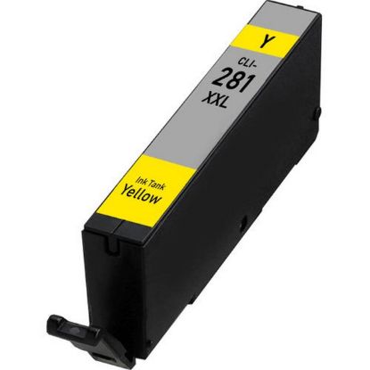 Picture of Remanufactured 1982C001 (CLI-281XXLY) Super High Yield Yellow Ink Tank (824 Yield) (No Box)