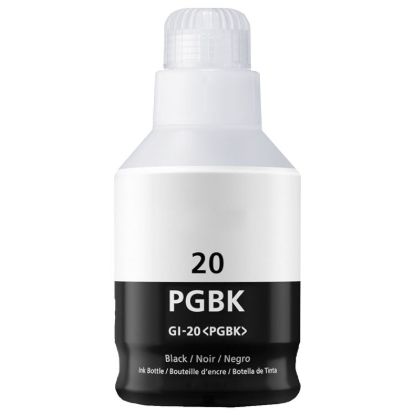 Picture of Compatible 3383C001 (GI-20Bk) Black Pigment Ink Bottle (6000 Yield)
