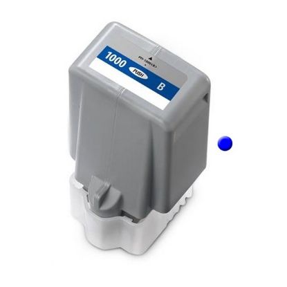 Picture of Remanufactured PFI-1000Blue (0555C002) Blue Pigment Ink Cartridge (80 ml)