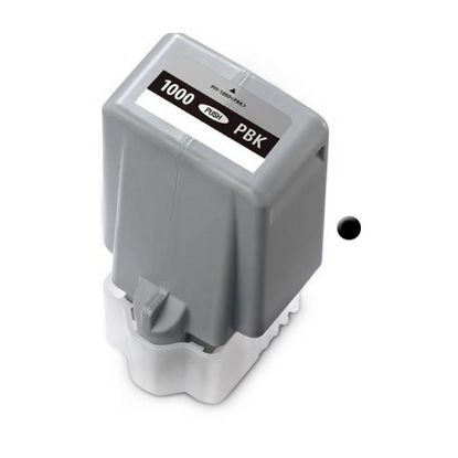 Picture of Remanufactured PFI-1000PBK (0546C002) Photo Black Pigment Ink Cartridge (80 ml)
