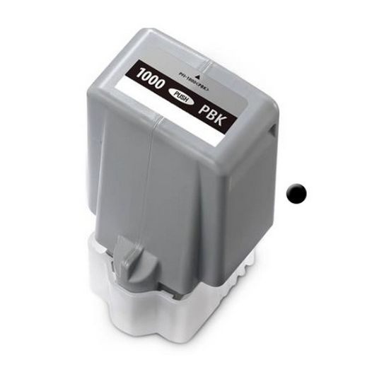 Picture of Remanufactured PFI-1000PBK (0546C002) Photo Black Pigment Ink Cartridge (80 ml)