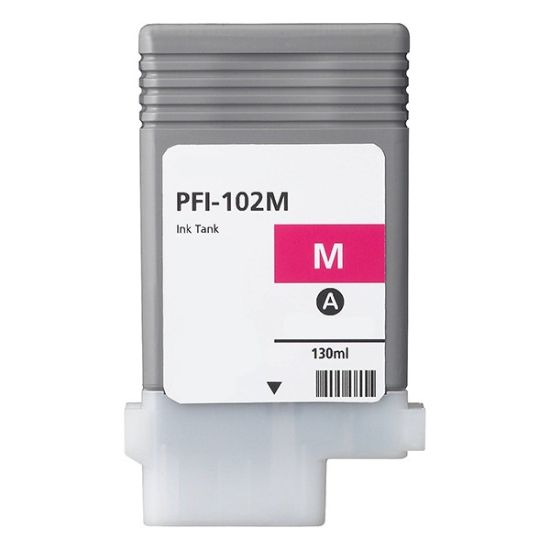Picture of Remanufactured 0897B001AA (PFI-102M) Magenta Inkjet Cartridge (130 Yield)