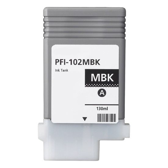 Picture of Remanufactured 0894B001AA (PFI-102MBk) Matte Black Inkjet Cartridge (130 Yield)