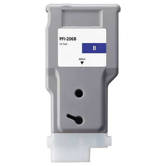 Picture of Remanufactured 5311B001AA (PFI-206Blue) Blue Ink Cartridge (300 ml)
