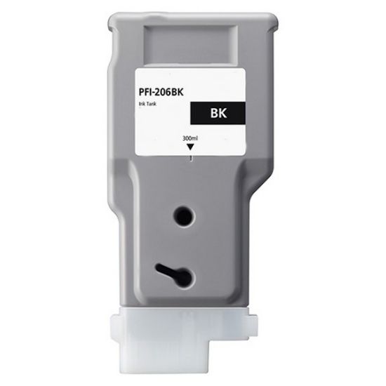 Picture of Remanufactured 5303B001AA (PFI-206Bk) Black Ink Cartridge (300 ml)