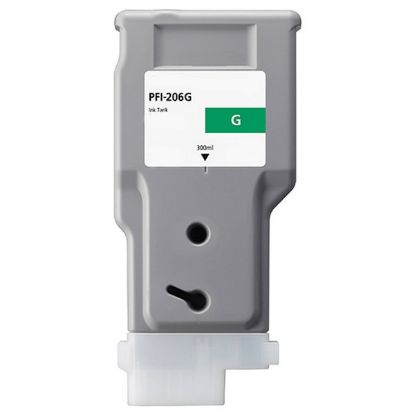 Picture of Remanufactured 5310B001AA (PFI-206Green) Green Ink Cartridge (300 ml)
