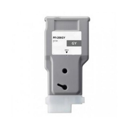 Picture of Remanufactured 5312B001AA (PFI-206GY) Gray Ink Cartridge (300 ml)
