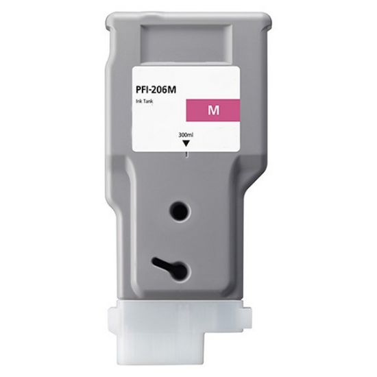 Picture of Remanufactured 5305B001AA (PFI-206M) Magenta Ink Cartridge (300 ml)