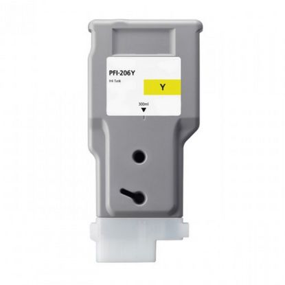 Picture of Remanufactured 5306B001AA (PFI-206Y) Yellow Ink Cartridge (300 ml)